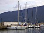 Flottielje zeilen Saronisch en Argolische Golf, Leonidio haven