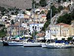 Flotielje zeilvakanties Griekenland: Symi eiland in de Dodecanese
