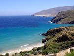 Andros coastline near Kastro port