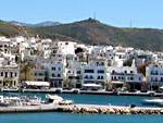 The port and town of Naxos.