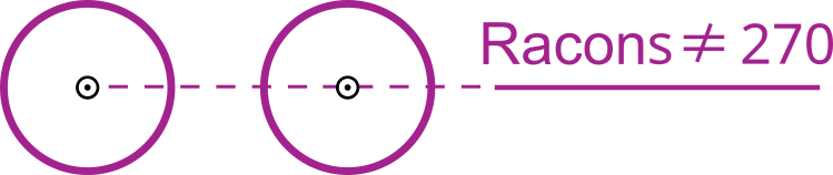 Leading radar transponder beacons