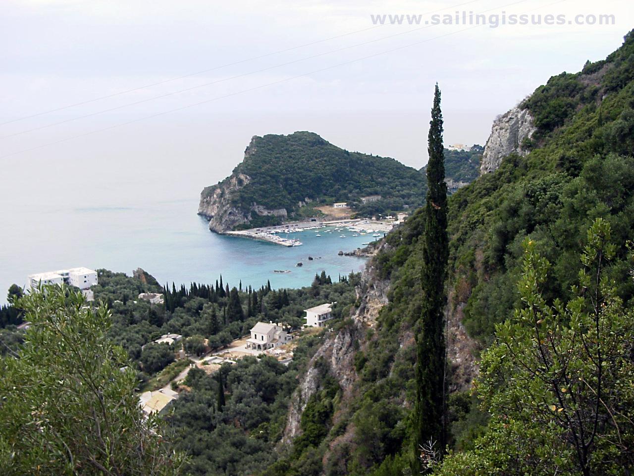 Corfu island: Paliokastritsa port - 1280 x 960 desktop wallpaper