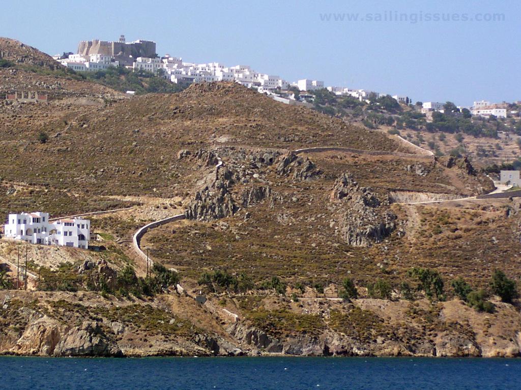 Patmos Monastery - 1024 x 768 desktop wallpaper