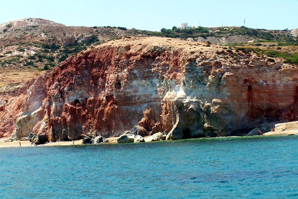 Milos island in the Cyclades
