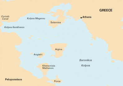 Saronic Gulf Greece, Imray chart G141