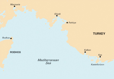 Marmaris Lycian Coast Turkey Imray chart Greece G36