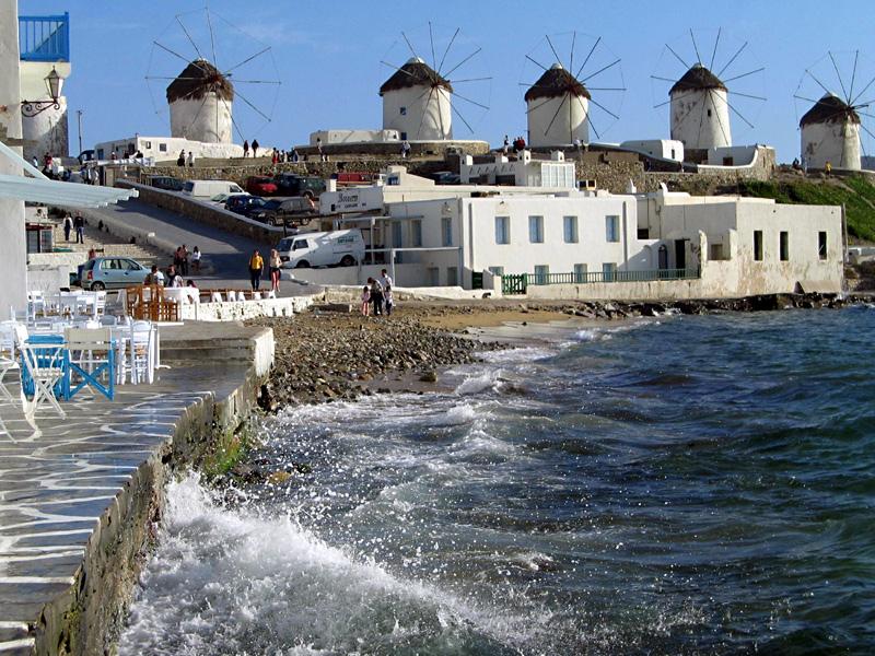 Mykonos - Windmills.