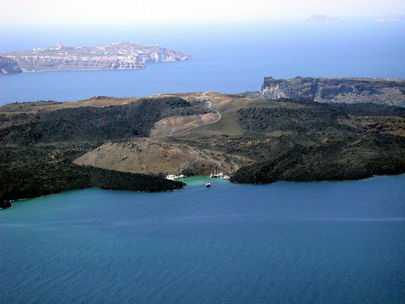 Santorini island offers luxury motor and super yachts.