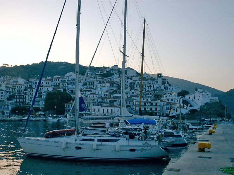 Crewed charter in Greece