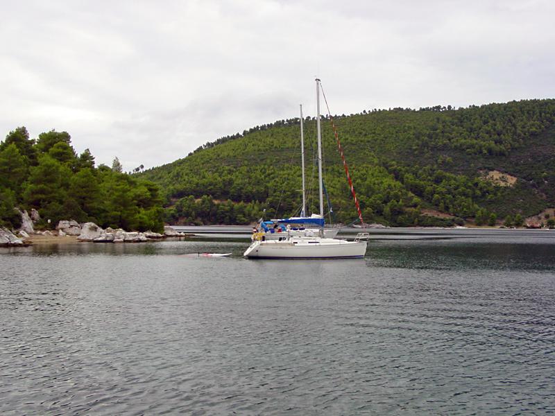 Sailing holiday in the Sporades, Greece