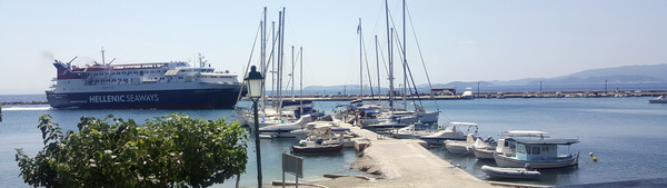 Catamarans in Skopelos