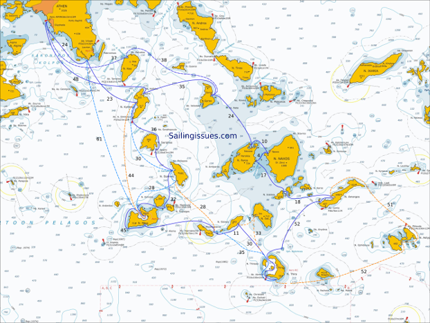 Oneway sailing holiday - Athens to Athens, Cyclades in two weeks